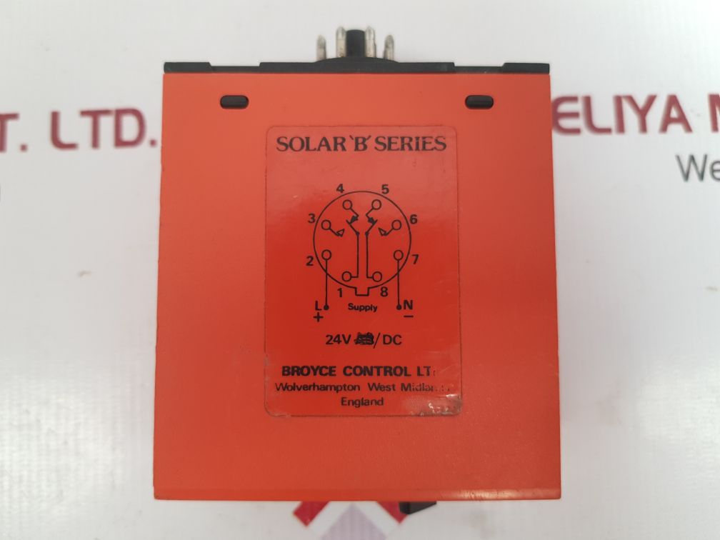 Broyce control b8do-wt relay used