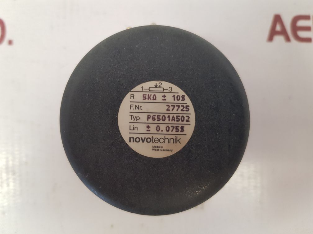 Novotechnik p6501a502 rotary sensor
