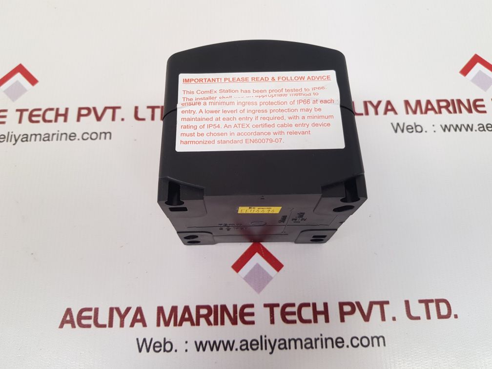 Bartec 07-351 emergency push button red