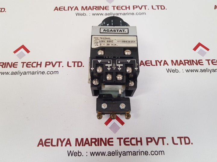 Agastat 7012ahl timing relay 3 to 30 minutes