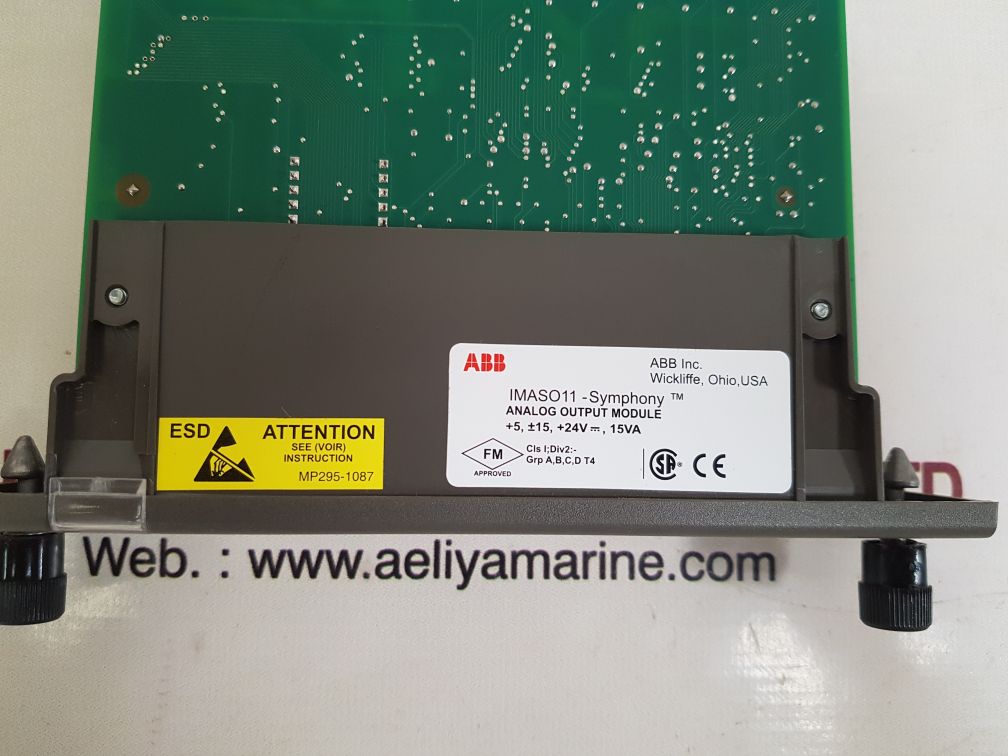 Abb imaso11-symphony analog output module New 