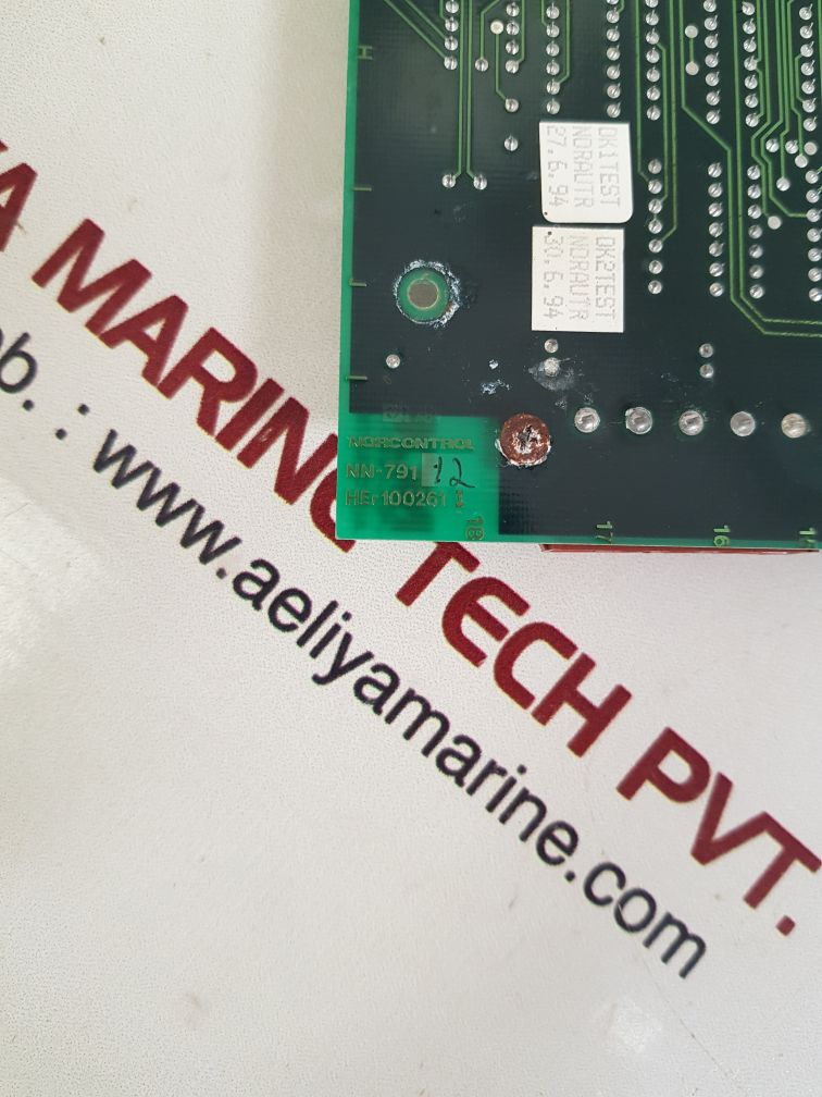 Nor control nn-791 processor card her 100261i