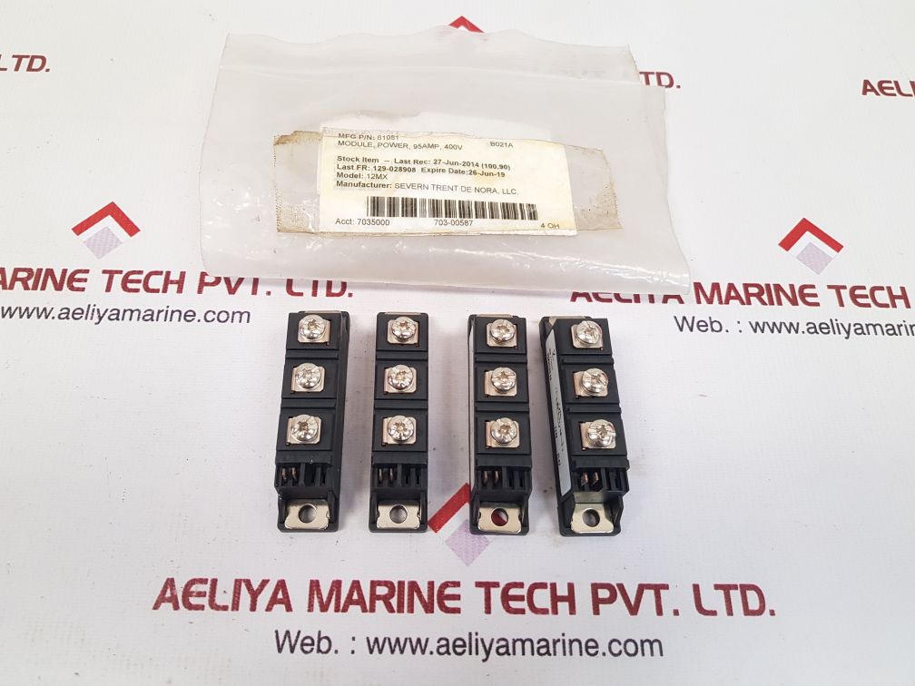 Severn trent de nora vskh105/06 diode power module 