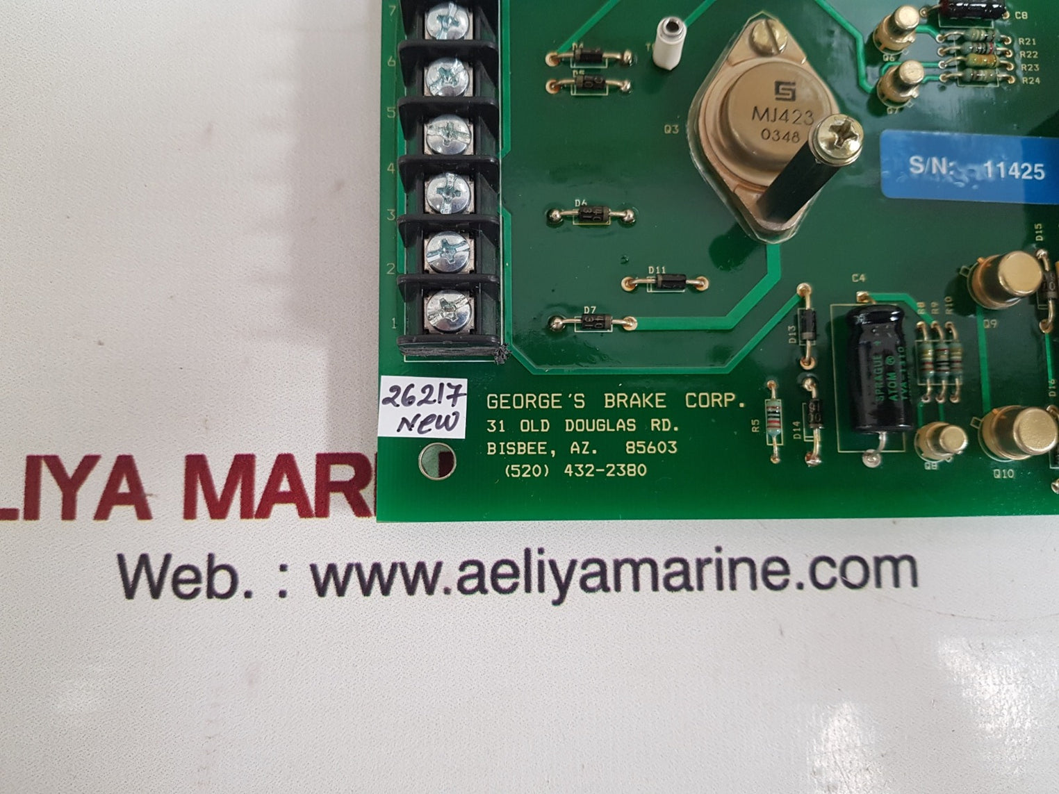 George's brake pwm control 7967-300-2214 pcb card