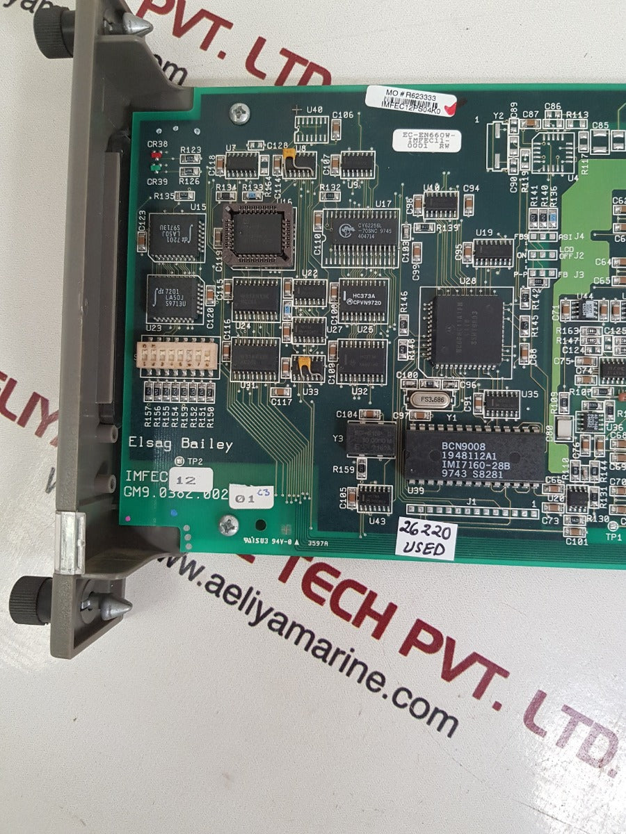 Abb bailey imfec12 symphony analog input module