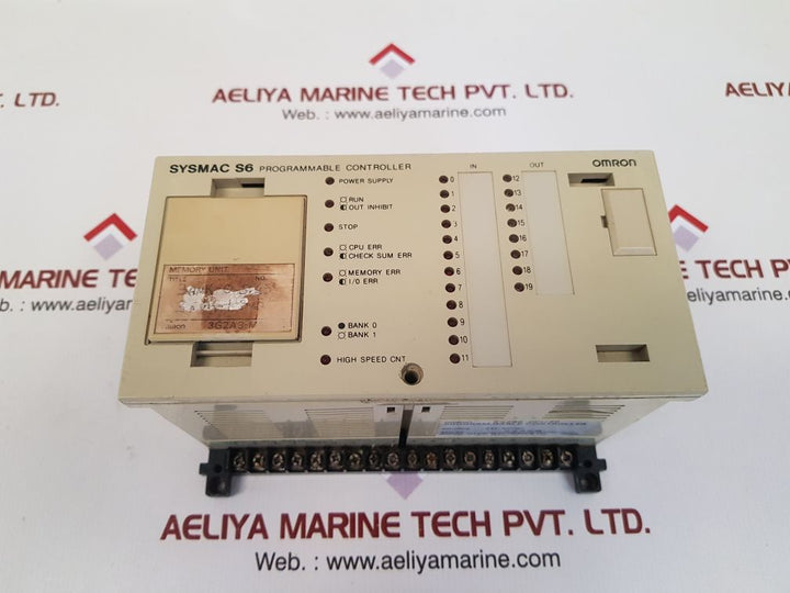 Omron 3g2s6-cpu29 programmable controller 24v ac/dc