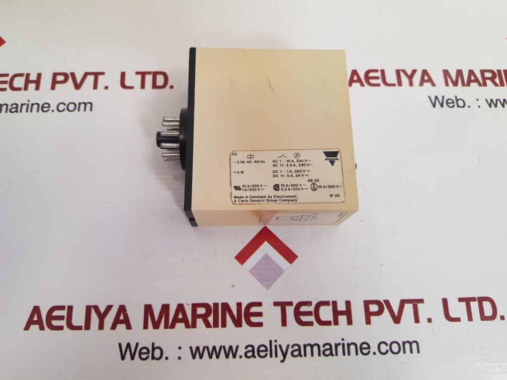 Electromatic sam 205 230 delay on operate 0.8 to 18 sec