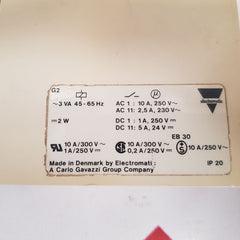 Electromatic sam 205 230 delay on operate 0.8 to 18 sec