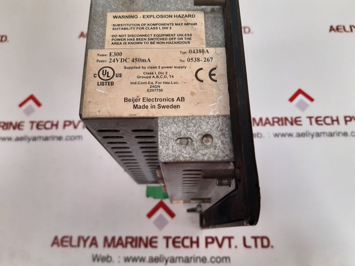 Beijer e300 operator panel 04380a