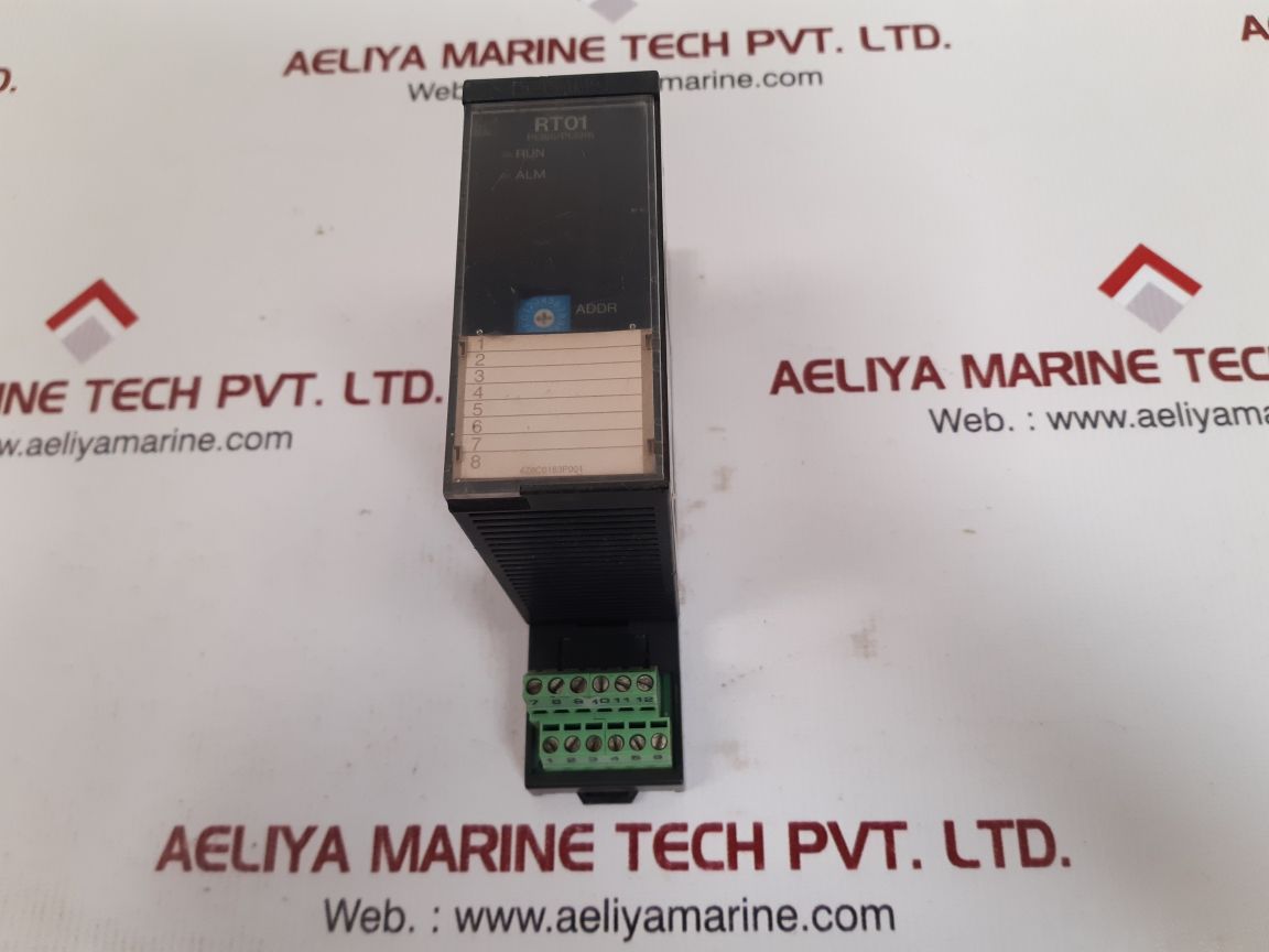 Toshiba 4ch rtd pt385/pt3916 analog input module srt01 used