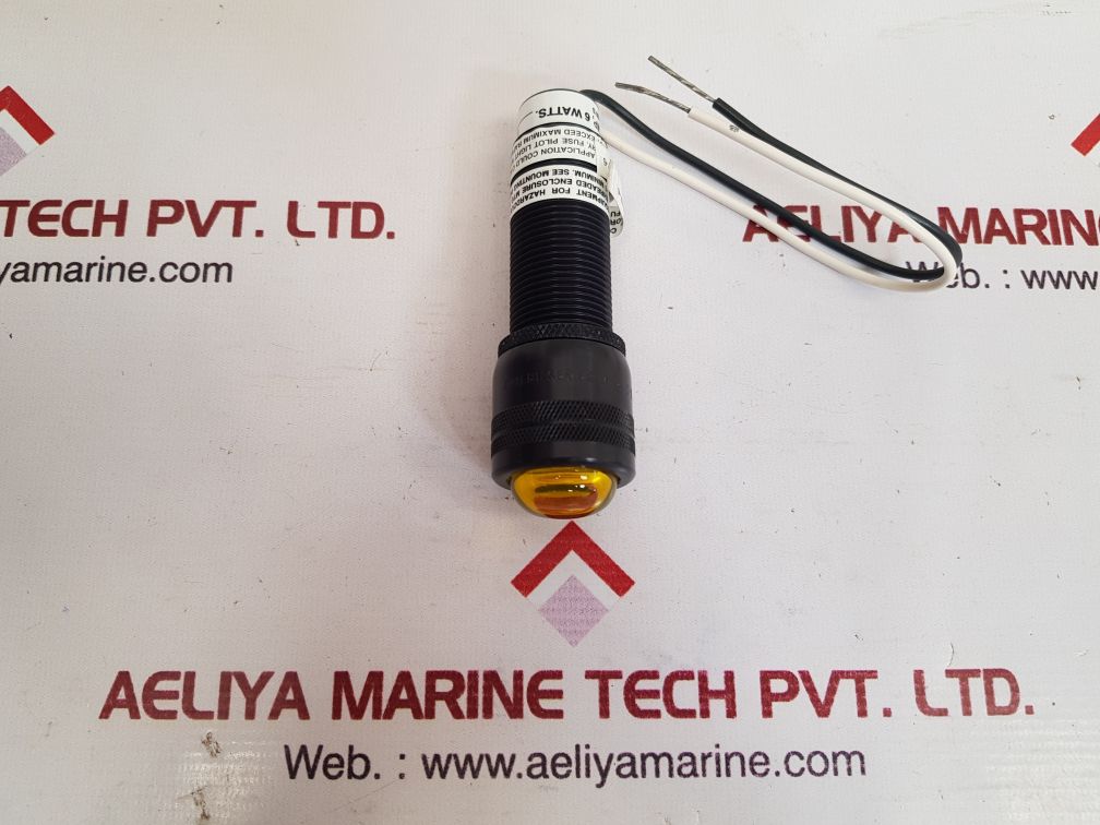 Adalet 5237-4 Yellow Pilot Light Switch
