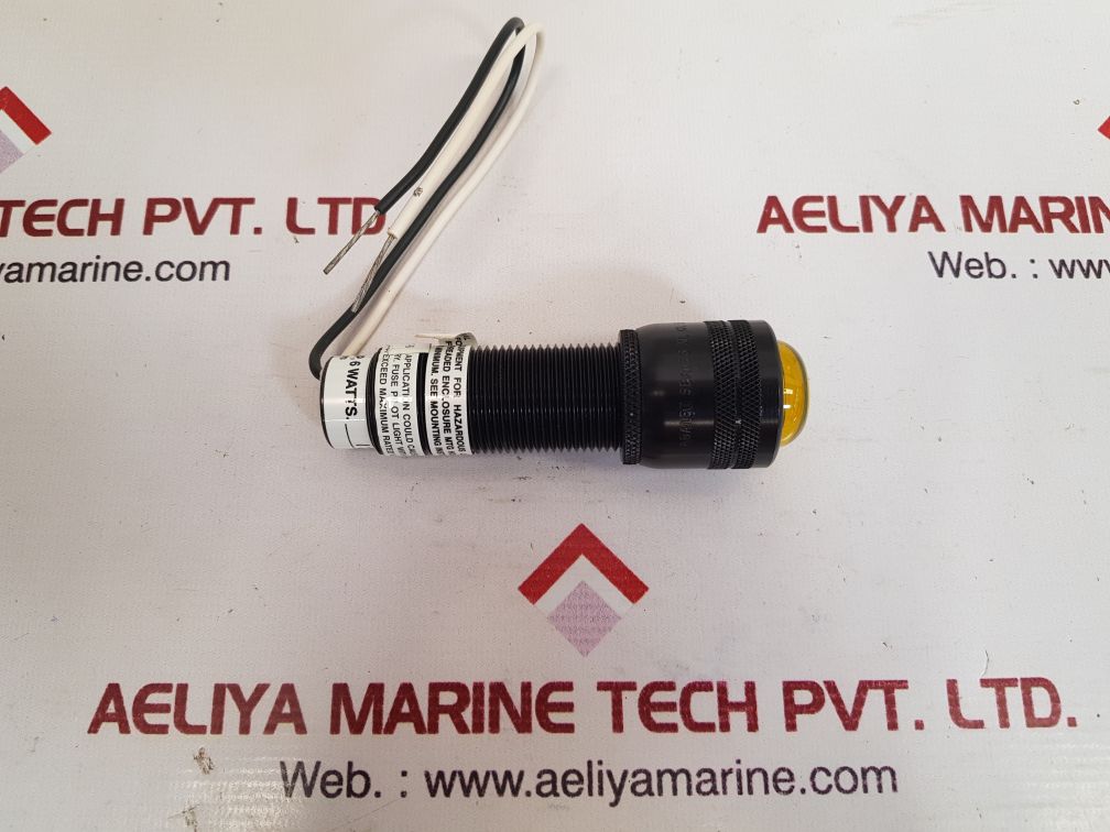 Adalet 5237-4 Yellow Pilot Light Switch
