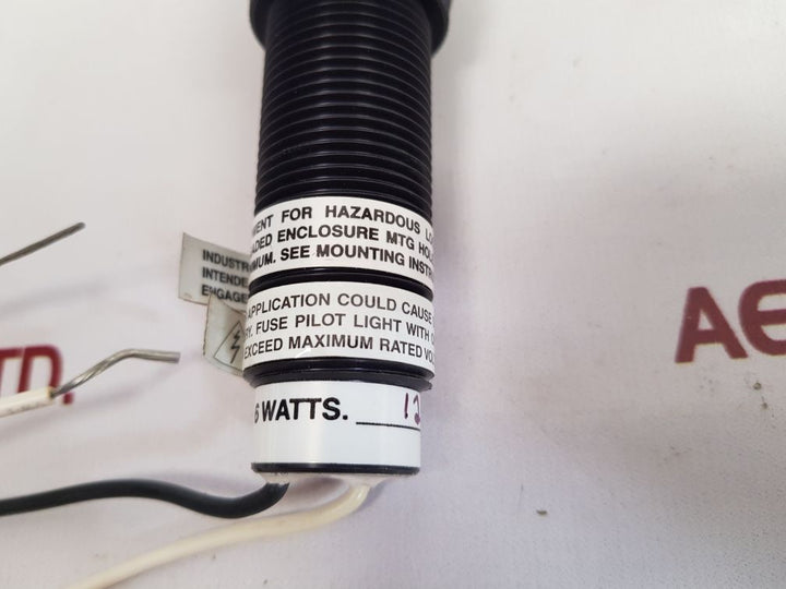 Adalet 5237-4 Yellow Pilot Light Switch