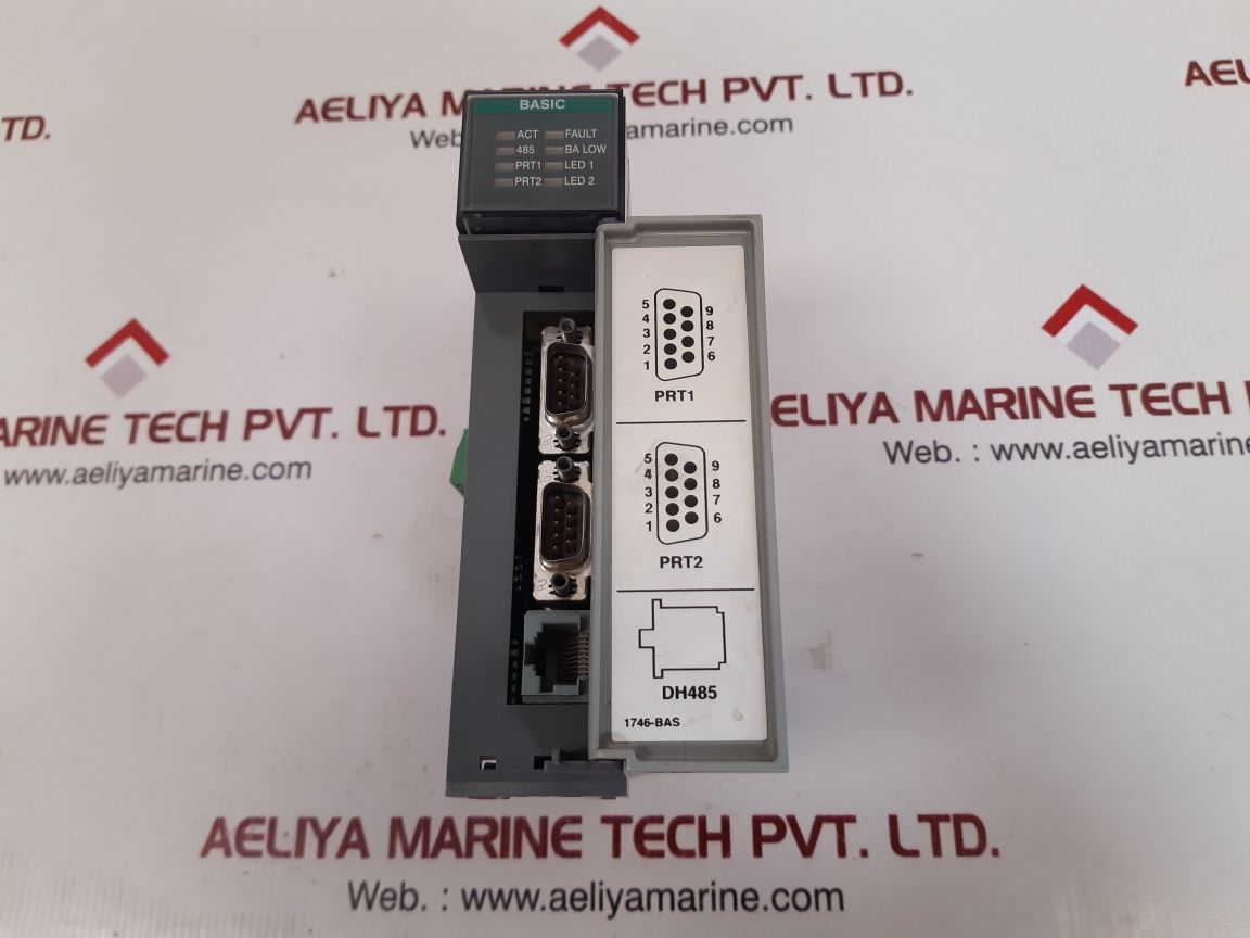 Allen-bradley slc 500 1746-bas ser.c basic module