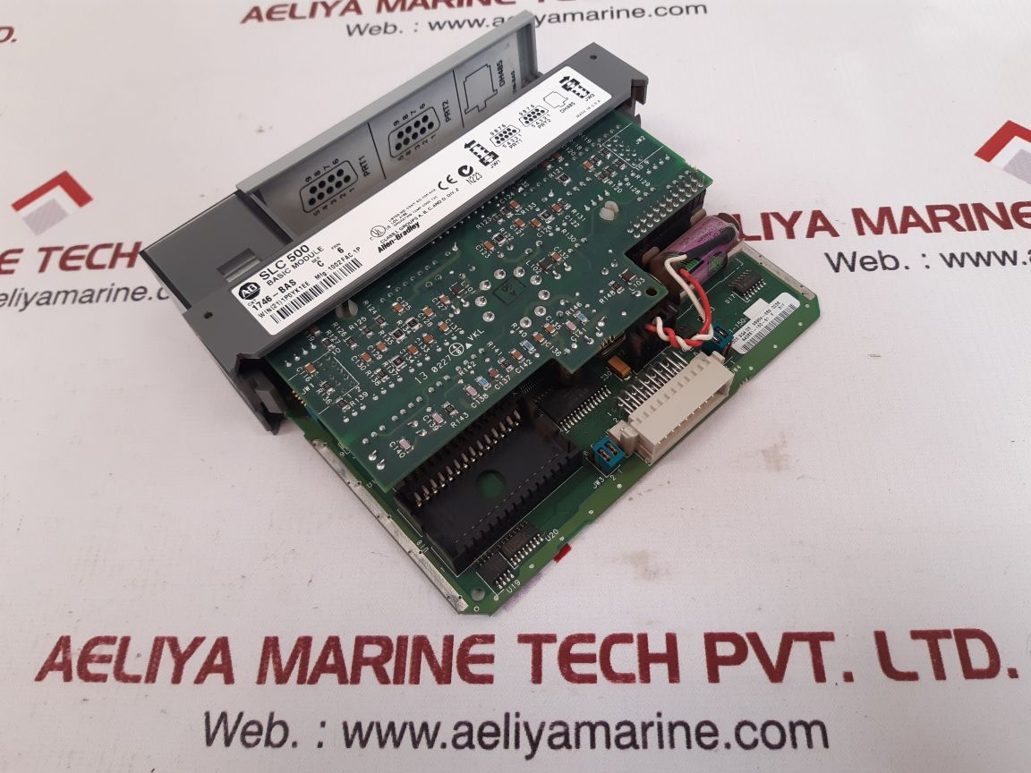 Allen-bradley slc 500 1746-bas ser.c basic module