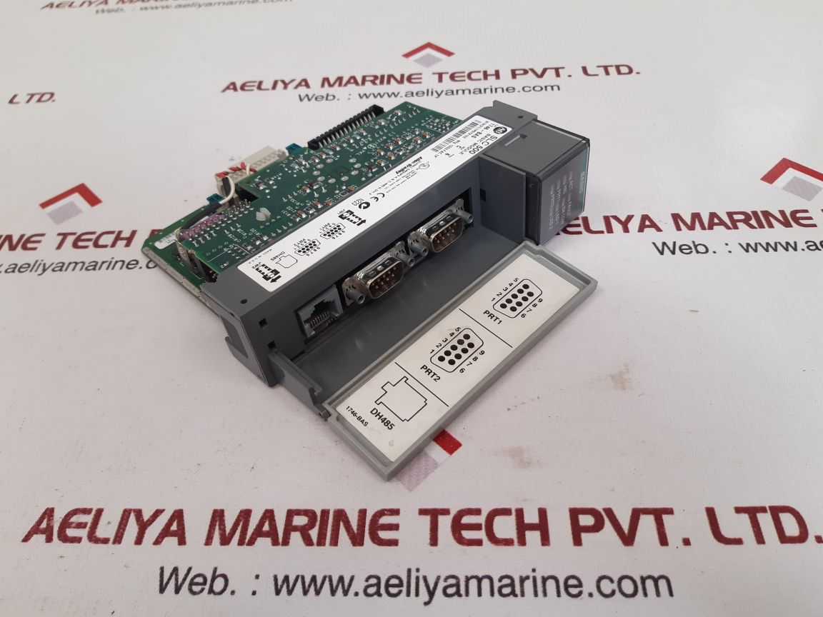Allen-bradley slc 500 1746-bas ser.c basic module