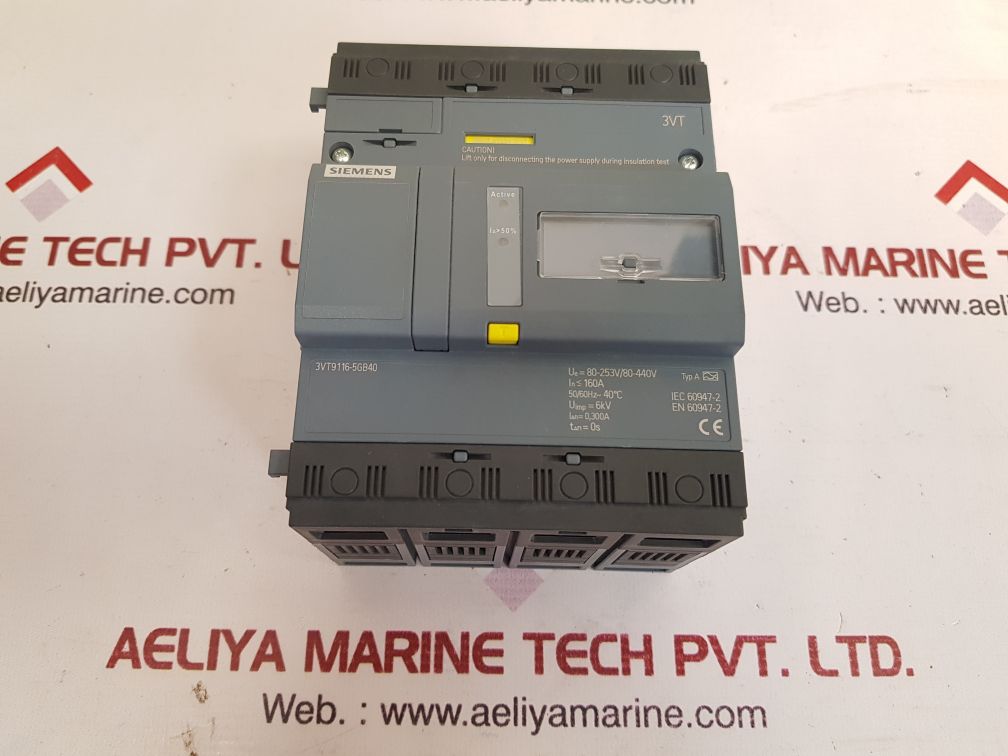 Siemens 3vt9116-5gb40 signal contact in shunt trip