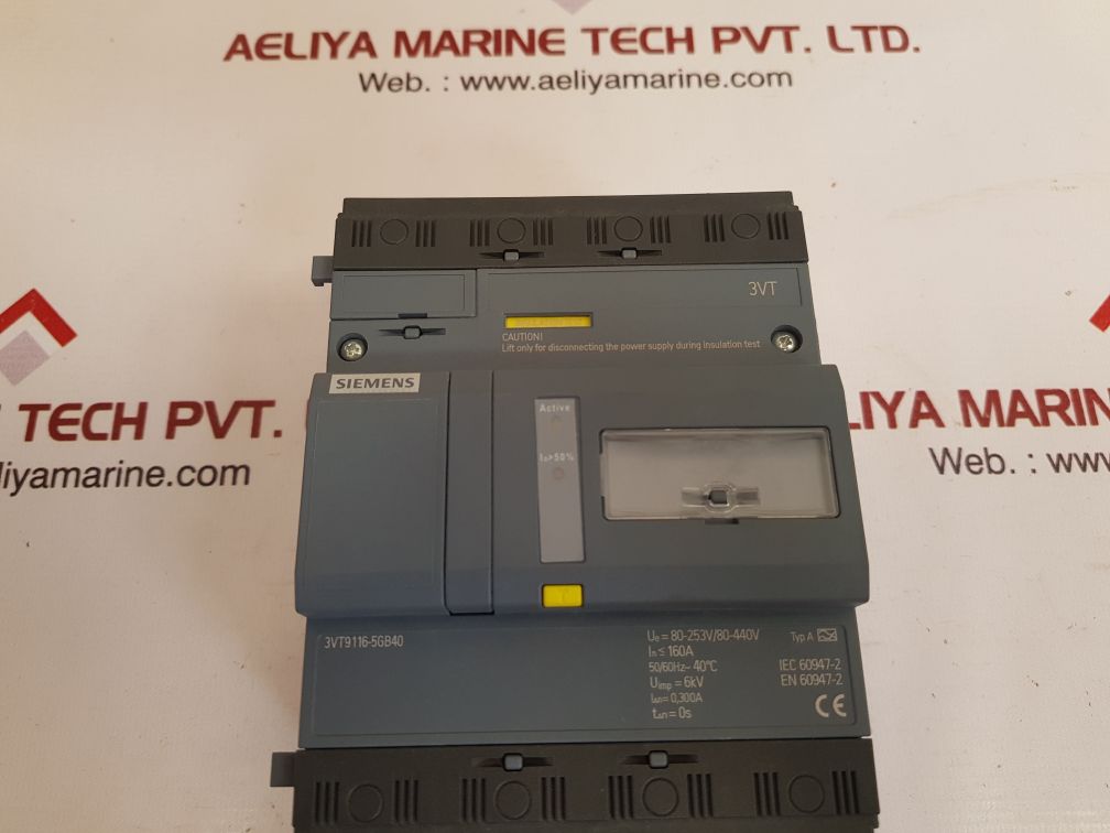 Siemens 3vt9116-5gb40 signal contact in shunt trip
