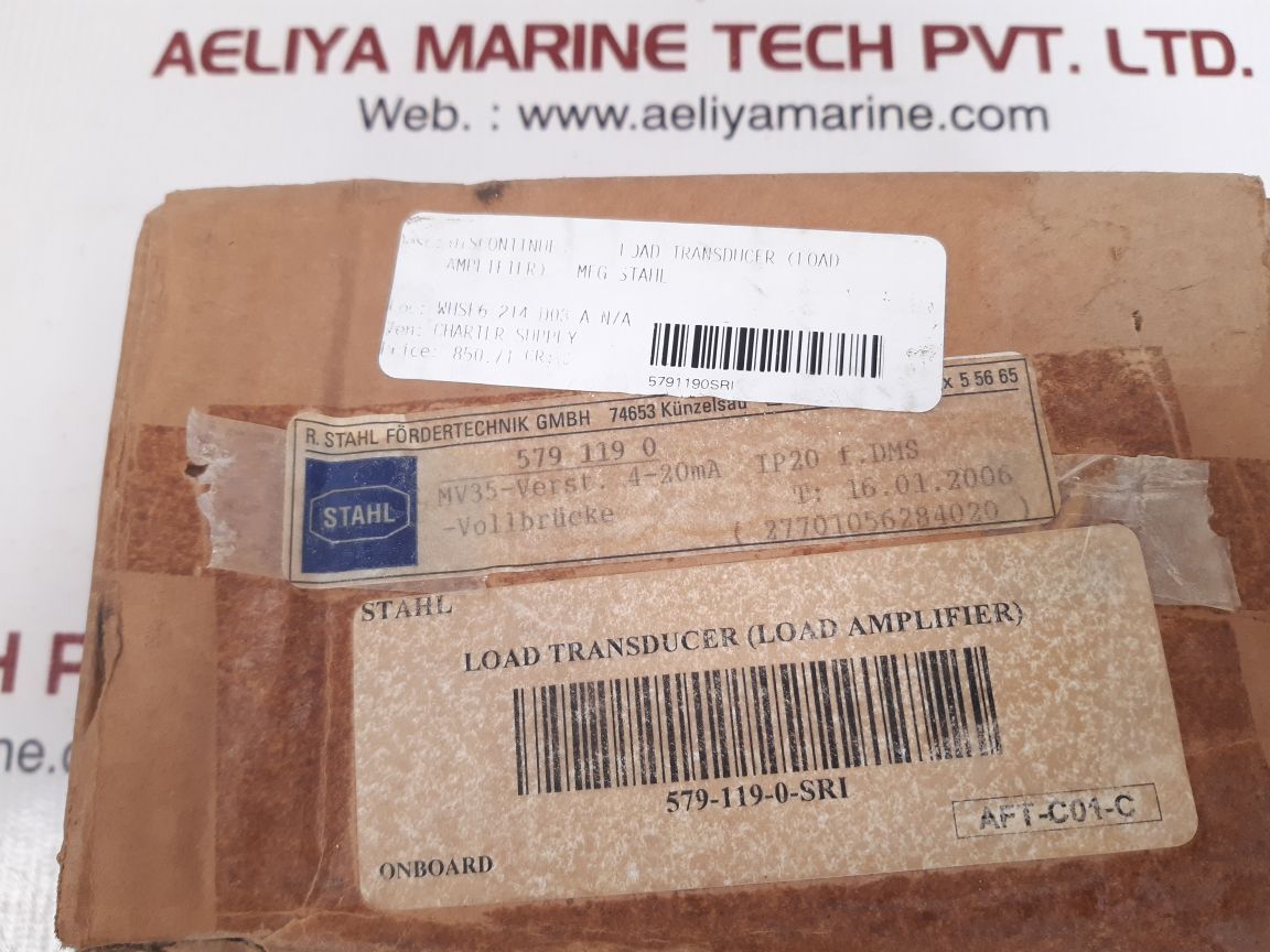 Stahl magtrol mv35 load transducer 579 119 0