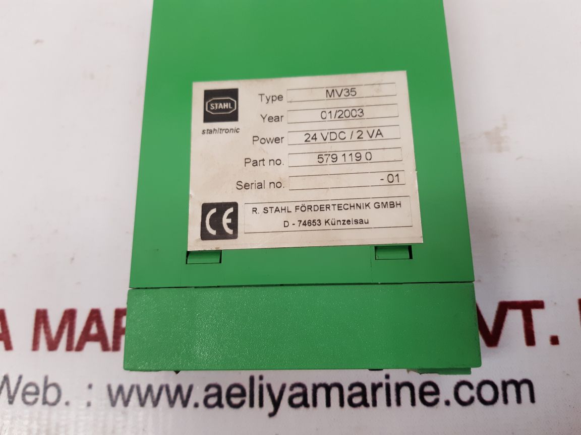 Stahl magtrol mv35 load transducer 579 119 0