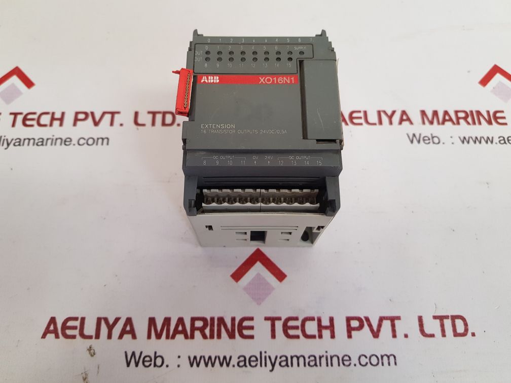 Abb xo16n1-c3.0 digital output module 1sbp260105r1001 Used 