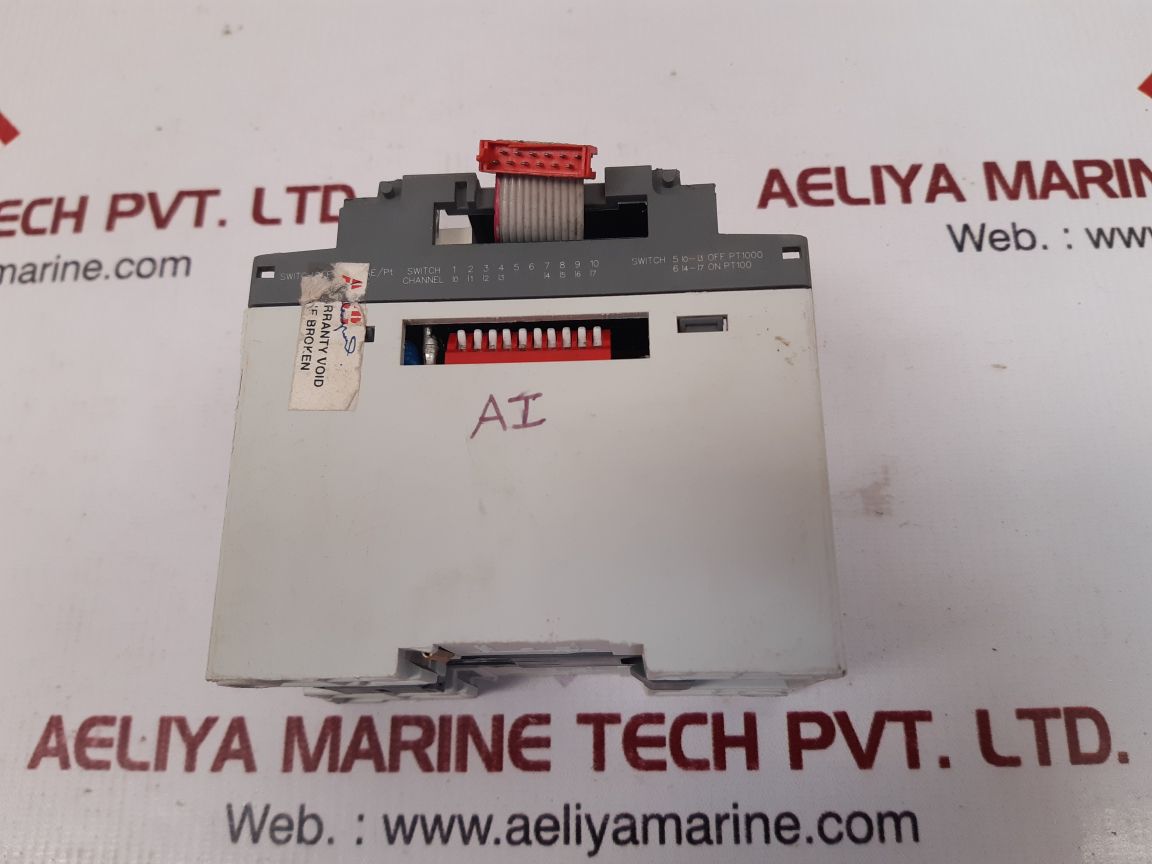 Abb xe08b5-g6.0 analog inputs module 1sbp260106r1001