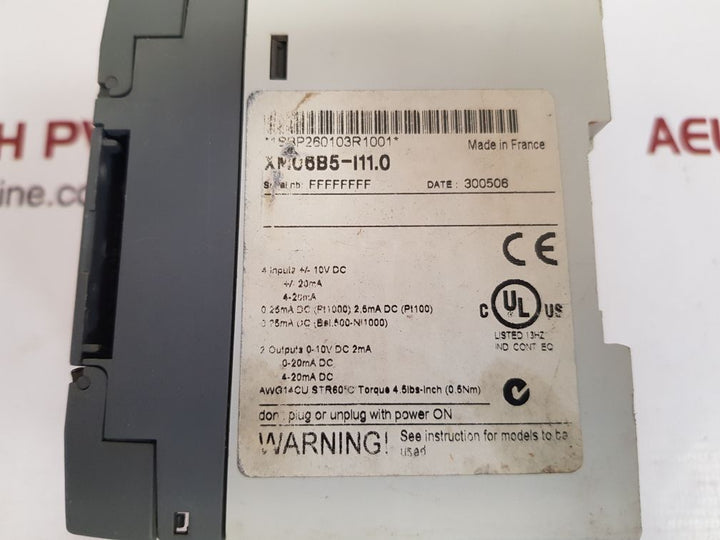 Abb xm06b5-i11.0 extension module 1sbp260103r1001