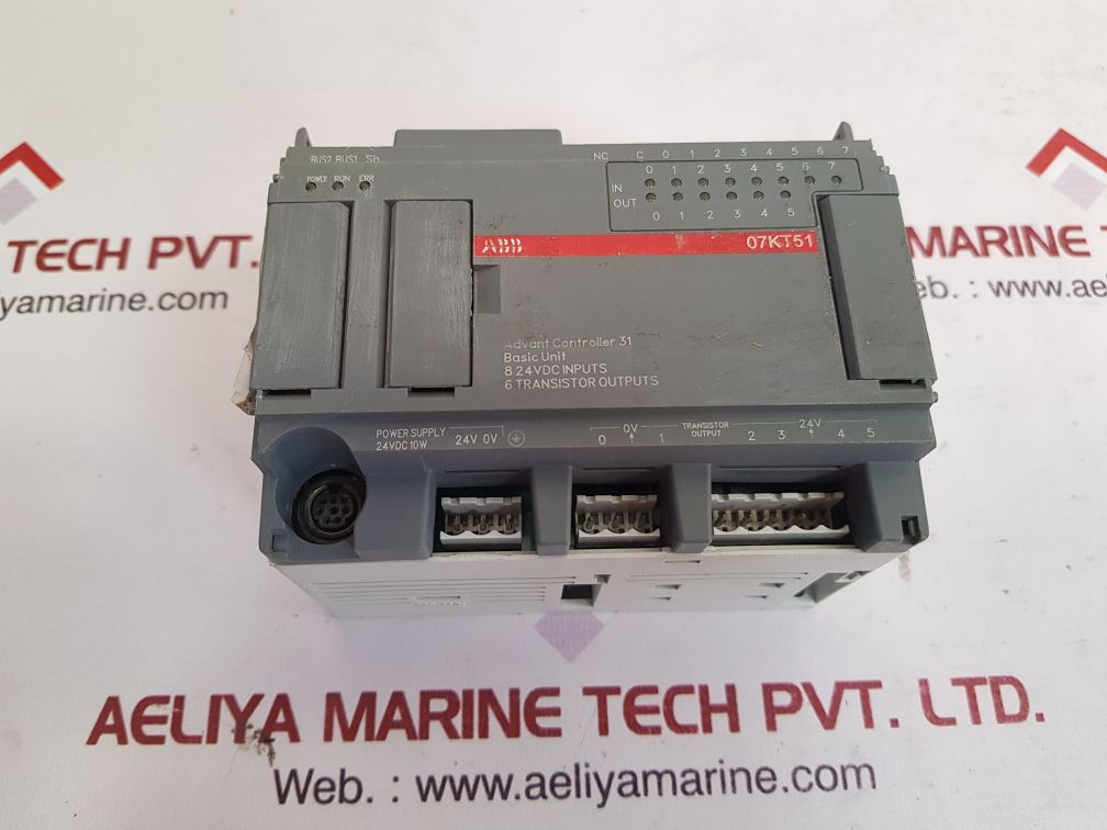 Abb 07kt51-w3.9 advant controller 31 basic unit