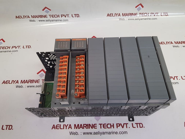 Allen-bradley slc500 1746-ow16 series c digital output relay module 7 slot rack