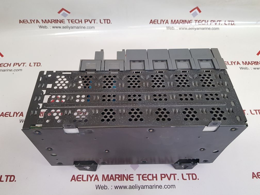 Allen-bradley slc500 1746-ow16 series c digital output relay module 7 slot rack