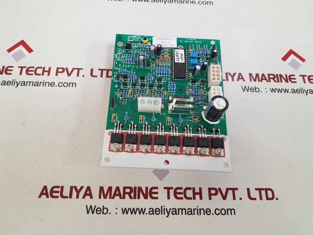 Sperry marine t65801811-9 x-band dc motor drive