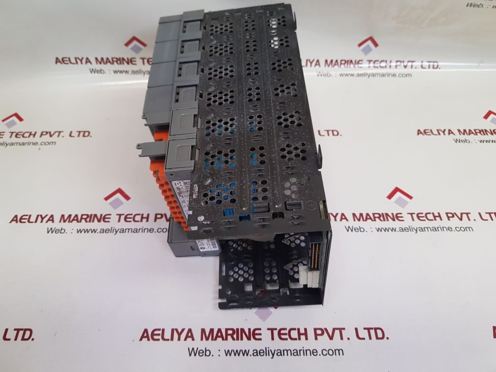 Allen-bradley slc500 1746-ow16 series c digital output relay module 7 slot rack