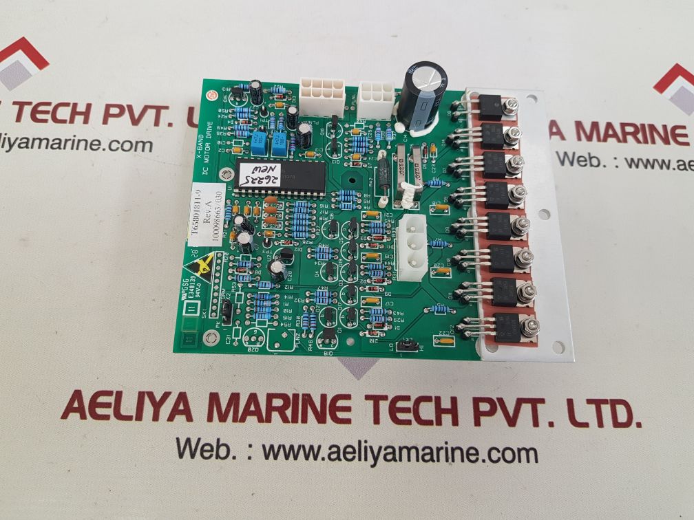 Sperry marine t65801811-9 x-band dc motor drive