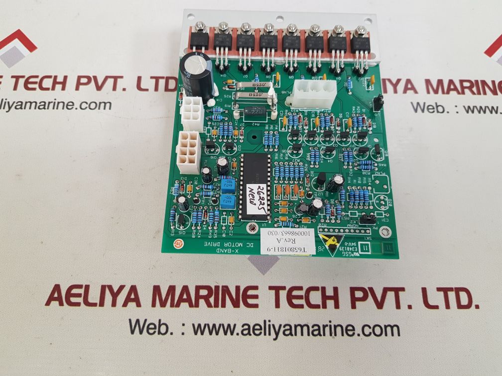 Sperry marine t65801811-9 x-band dc motor drive