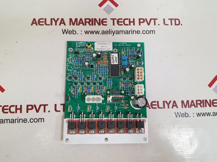 Sperry marine t65801811-9 x-band dc motor drive