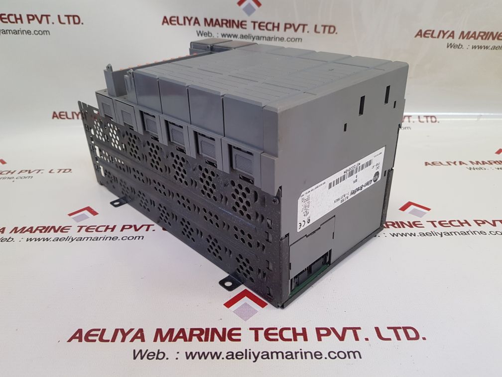Allen-bradley slc500 1746-ow16 series c digital output relay module 7 slot rack