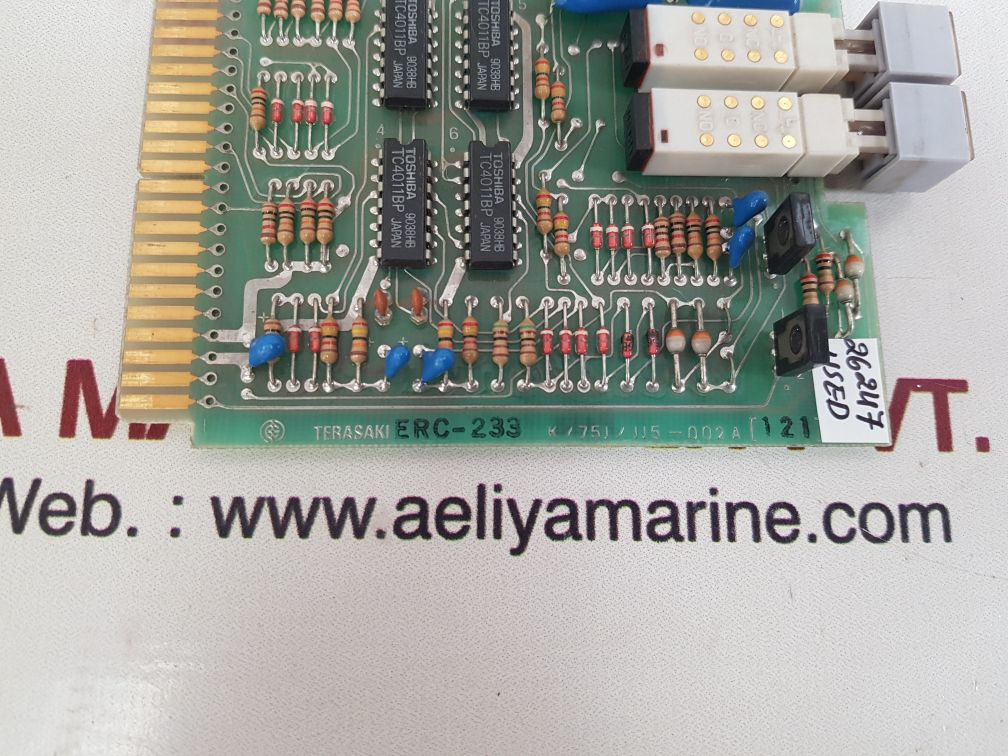 Terasaki erc-233 pcb card k/751/115-002a used
