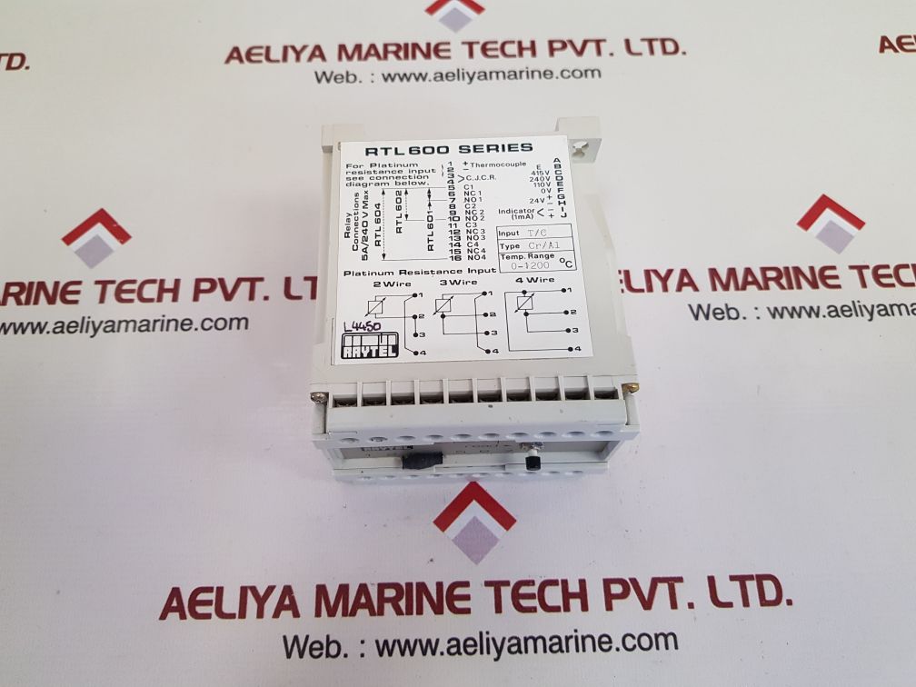Raytel rtl601 temperature controller plc temp module cr/a1  