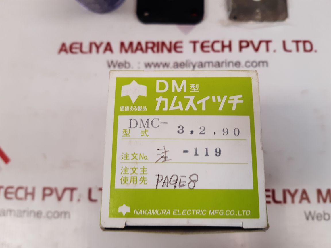 Nakamura electric dm20 selector switch new 