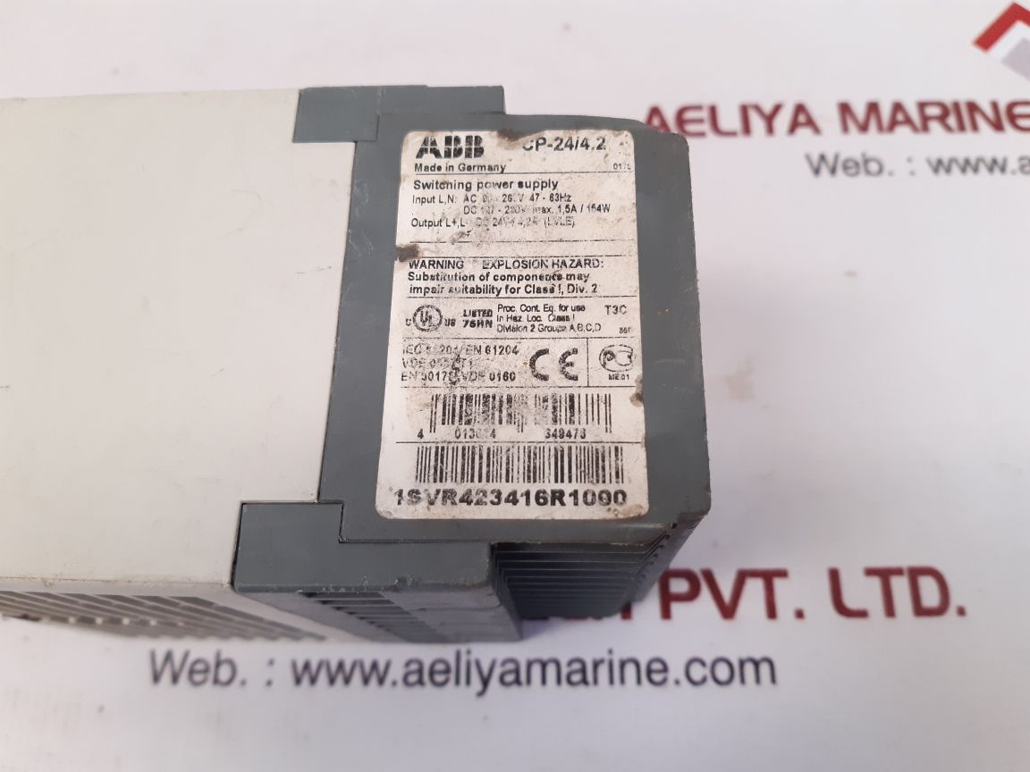 Abb cp-24/4.2 switching power supply 1svr423416r1000