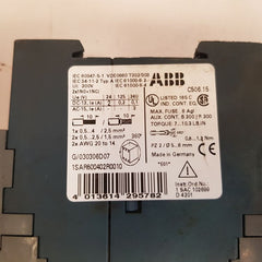 Abb c506.15 safety relay 1sar600402r0010