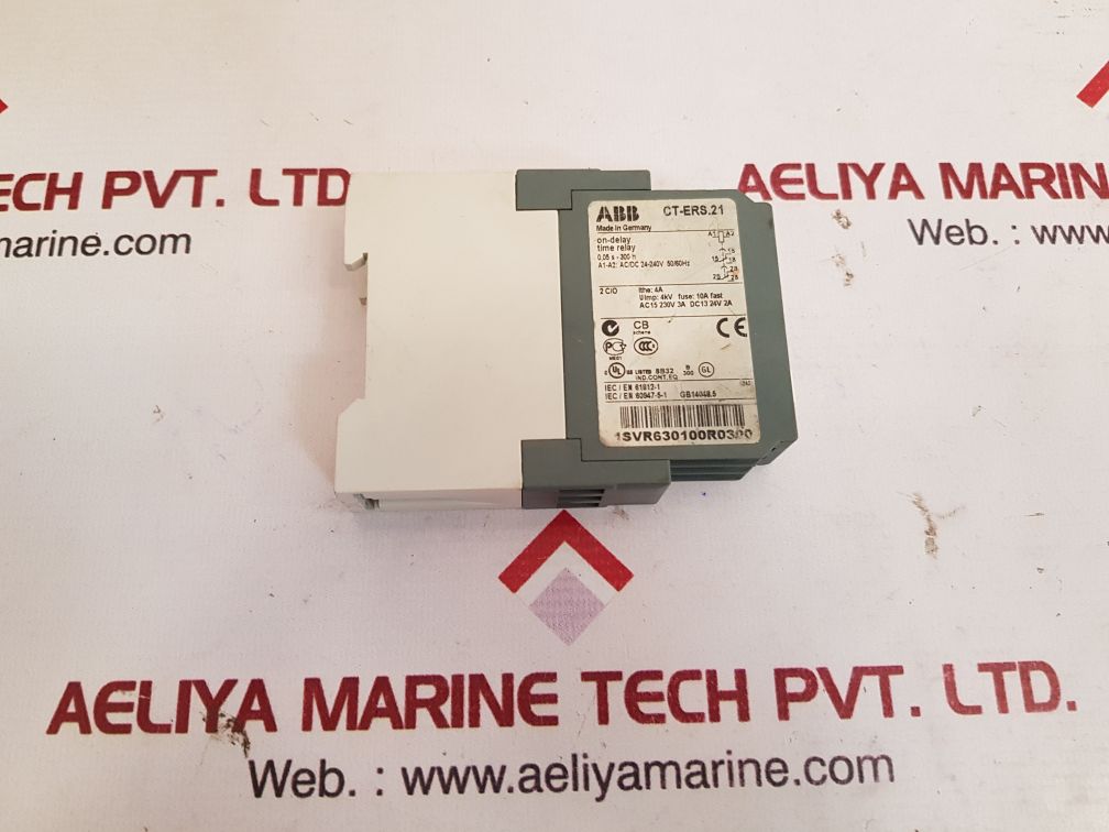 Abb ct-ers.21 time relay 1svr630100r0300
