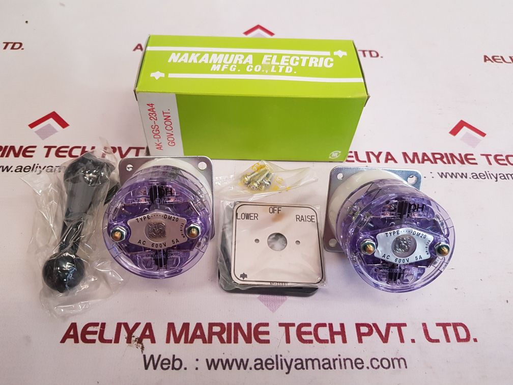 Nakamura electric dm-20 change over switch 