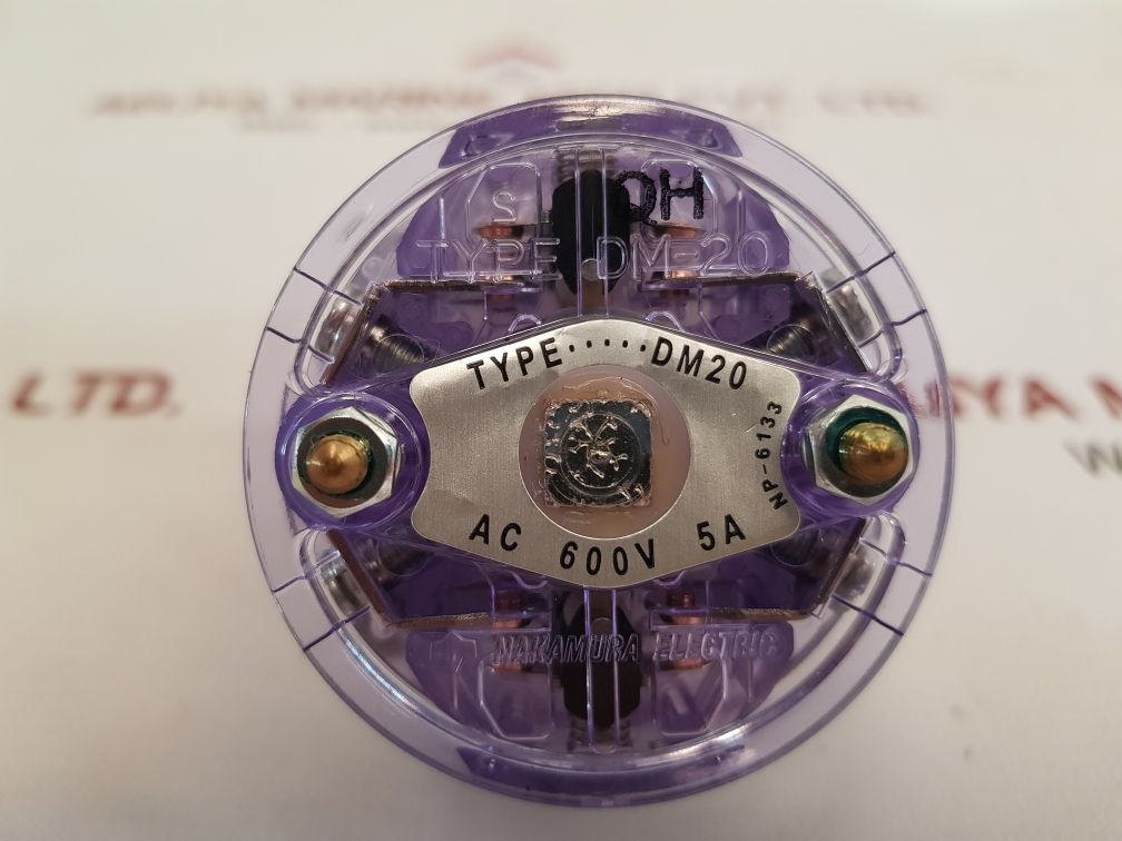 Nakamura electric dm-20 change over switch 