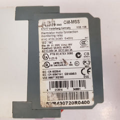 Abb cm-mss thermistor motor protection 1svr430720r0400