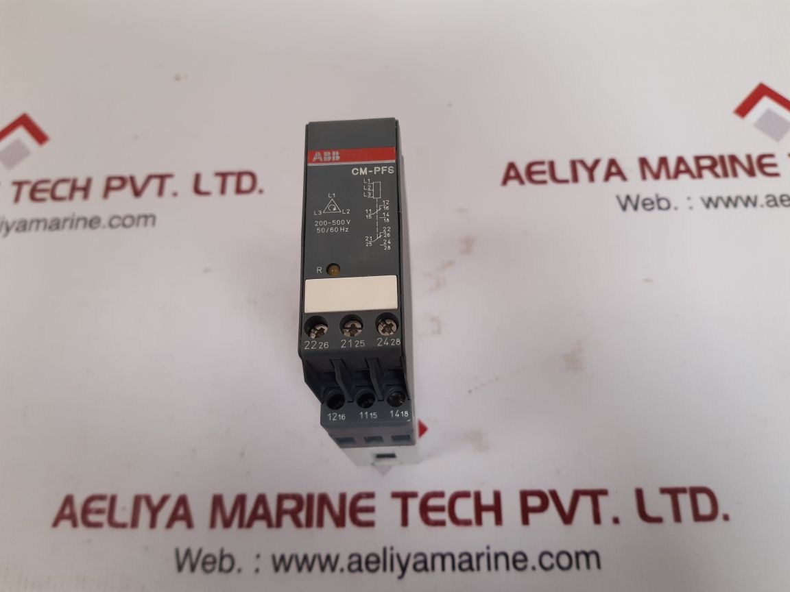 Abb cm-pfs phase sequence monitoring relay 1svr430824r9300
