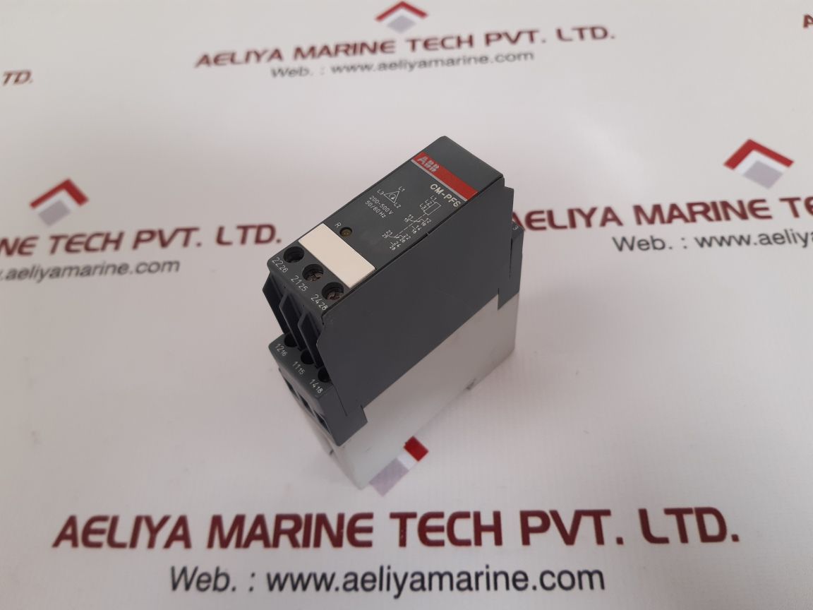 Abb cm-pfs phase sequence monitoring relay 1svr430824r9300