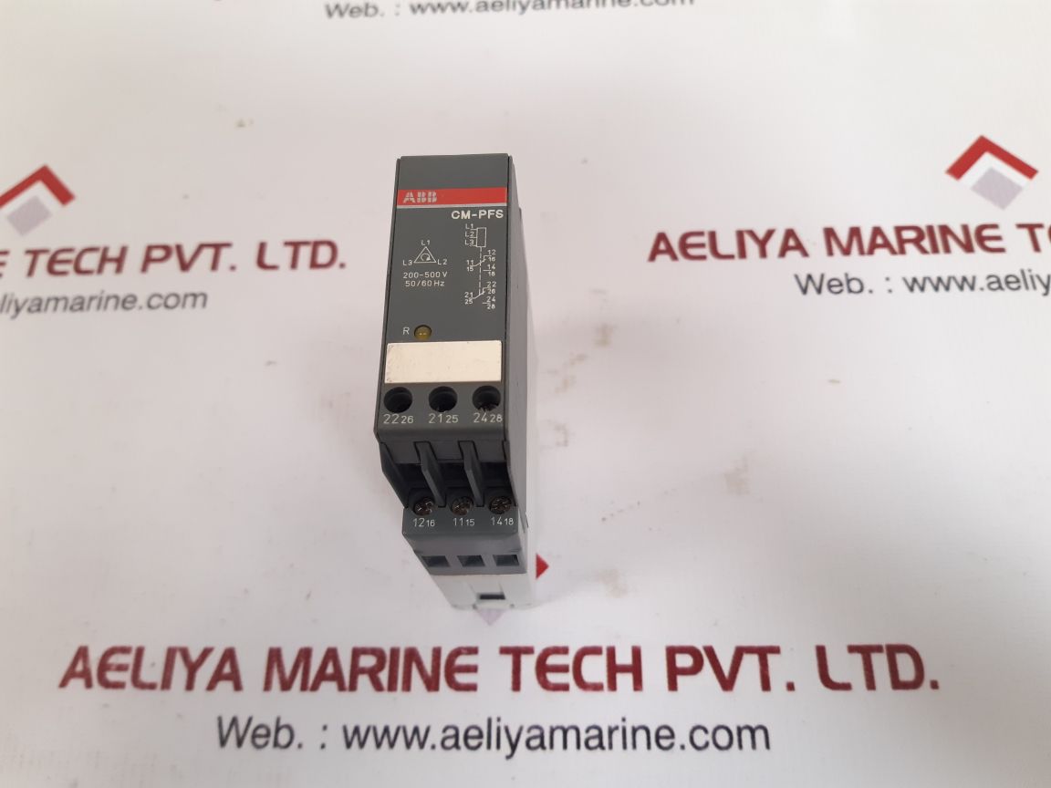 Abb cm-pfs phase sequence monitoring relay 1svr430824r9300