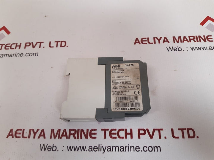 Abb cm-pfs phase sequence monitoring relay 1svr430824r9300