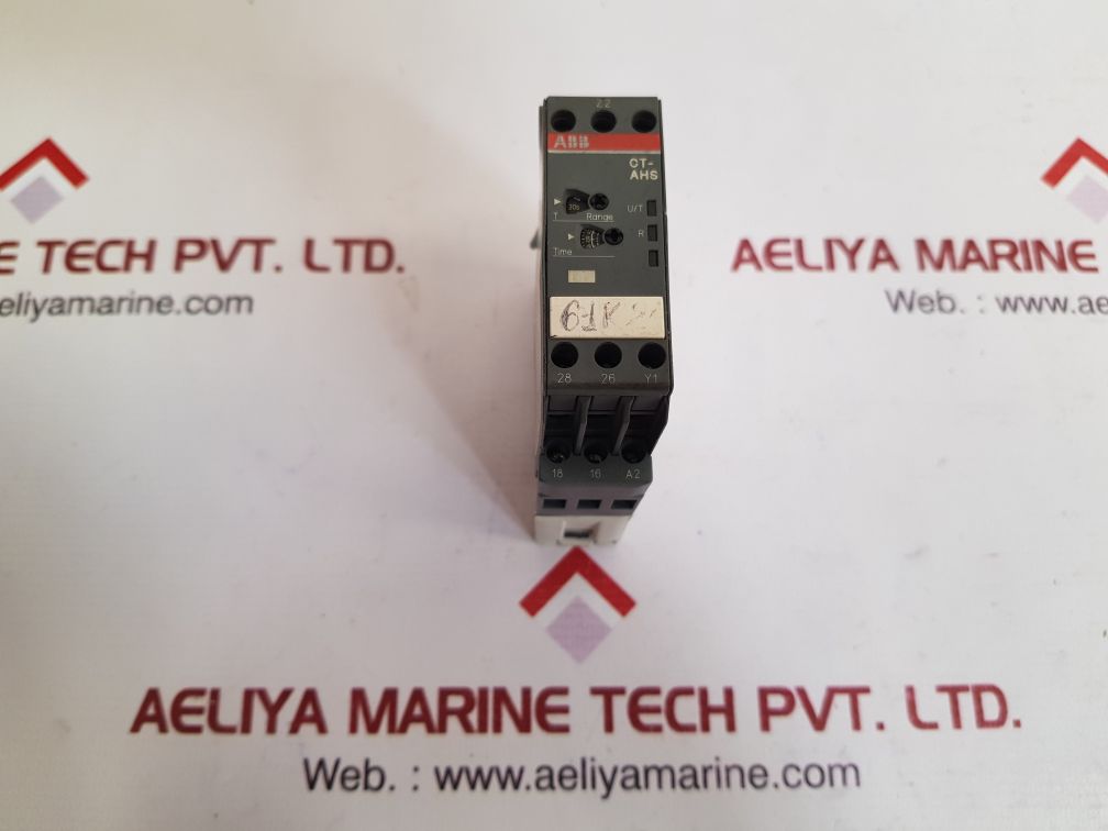 Abb ct-ahs.22 off-delay with aux.voltage time relay 1svr630110r3300 Used 